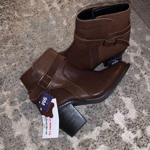 Genuine Leather Ankle Boots